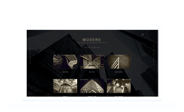 Esempio Design minimal